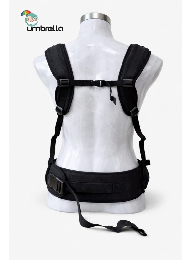 امبريلا شياله وحامله اطفال من امبريلا عالية الجوده (لون اسود ) - Image 3